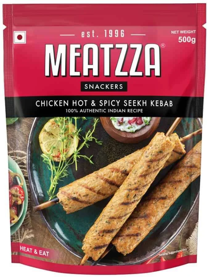 MEATZZA CH. SEEKH KABAB HOT&SPICY-500g-N